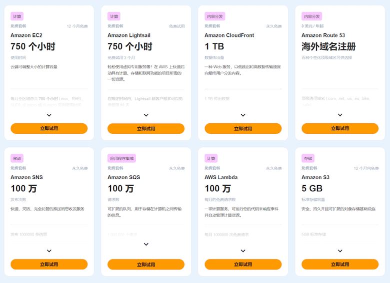 亚马逊云科技618促销活动 多款云服务器和人工智能应用免费体验 - 第5张